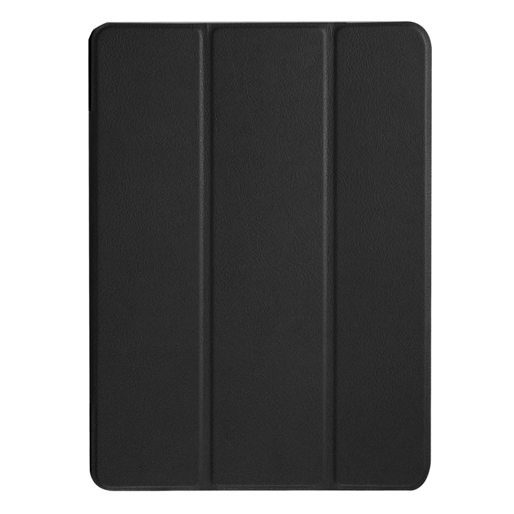 For Huawei  MediaPad M2 10.0 Custer Texture 3-Folding Horizontal Flip Leather Case with Holder