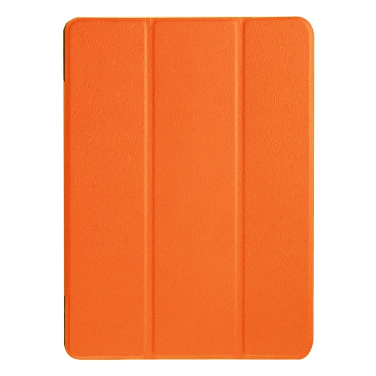 For Huawei  MediaPad M2 10.0 Custer Texture 3-Folding Horizontal Flip Leather Case with Holder