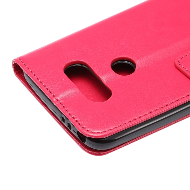 Lambskin Texture Printing Horizontal Flip Leather Case with Holder & Card Slots for LG G5