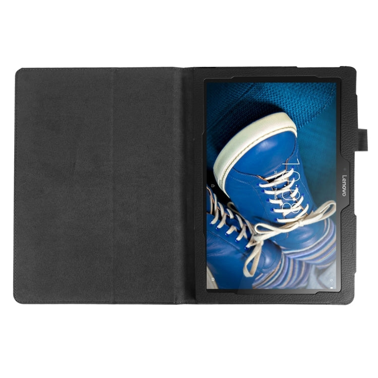 Litchi Texture Horizontal Flip Solid Color Leather Case with Holder for Lenovo TAB 2 A10-30 X30F & TAB 2 A10-70F, 10.1 inch