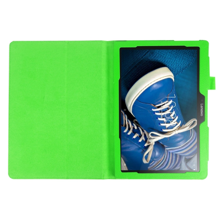 Litchi Texture Horizontal Flip Solid Color Leather Case with Holder for Lenovo TAB 2 A10-30 X30F & TAB 2 A10-70F, 10.1 inch