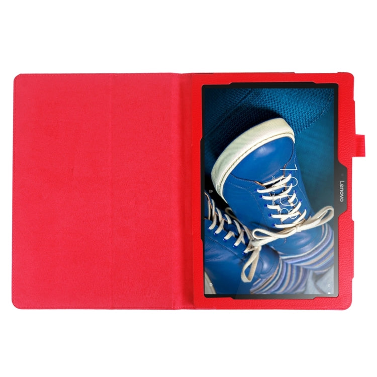 Litchi Texture Horizontal Flip Solid Color Leather Case with Holder for Lenovo TAB 2 A10-30 X30F & TAB 2 A10-70F, 10.1 inch