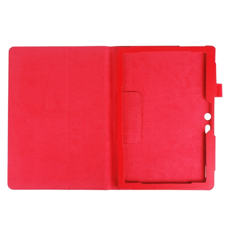 Litchi Texture Horizontal Flip Solid Color Leather Case with Holder for Lenovo TAB 2 A10-30 X30F & TAB 2 A10-70F, 10.1 inch