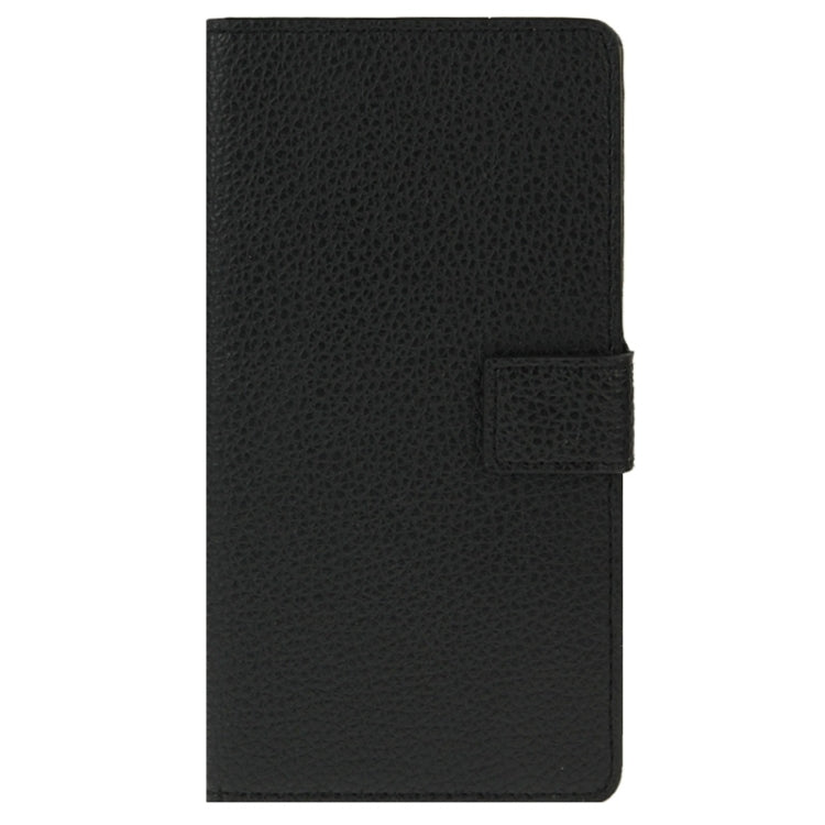 Litchi Texture Flip Leather Case with Holder & Card Slots & Wallet for Sony Xperia T3