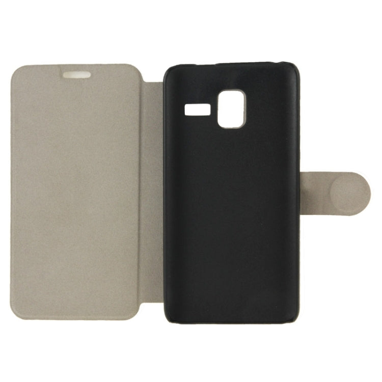 Crazy Horse Texture Horizontal Flip Magnetic Buckle Leather Case with Holder for Lenovo A850+(Brown)