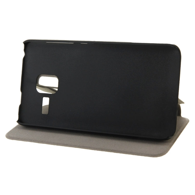 Crazy Horse Texture Horizontal Flip Magnetic Buckle Leather Case with Holder for Lenovo A850+(Brown)