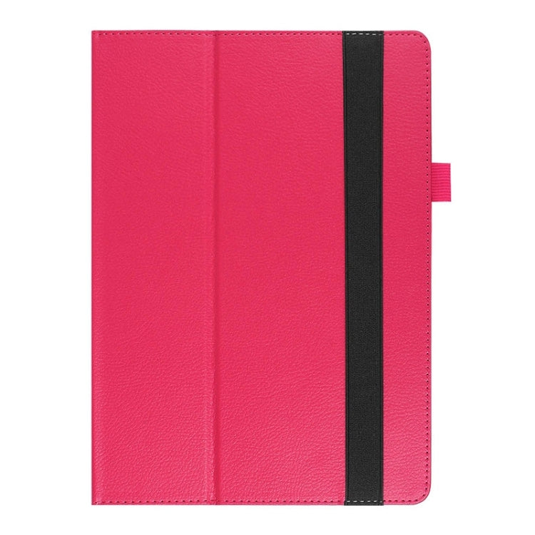 Horizontal Flip Litchi Texture Leather Case with Holder for Microsoft Surface 3(Magenta)