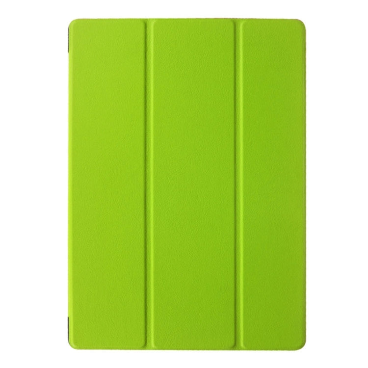 3-folding Karst Texture Horizontal Flip Leather Case with Holder for Microsoft Surface 3