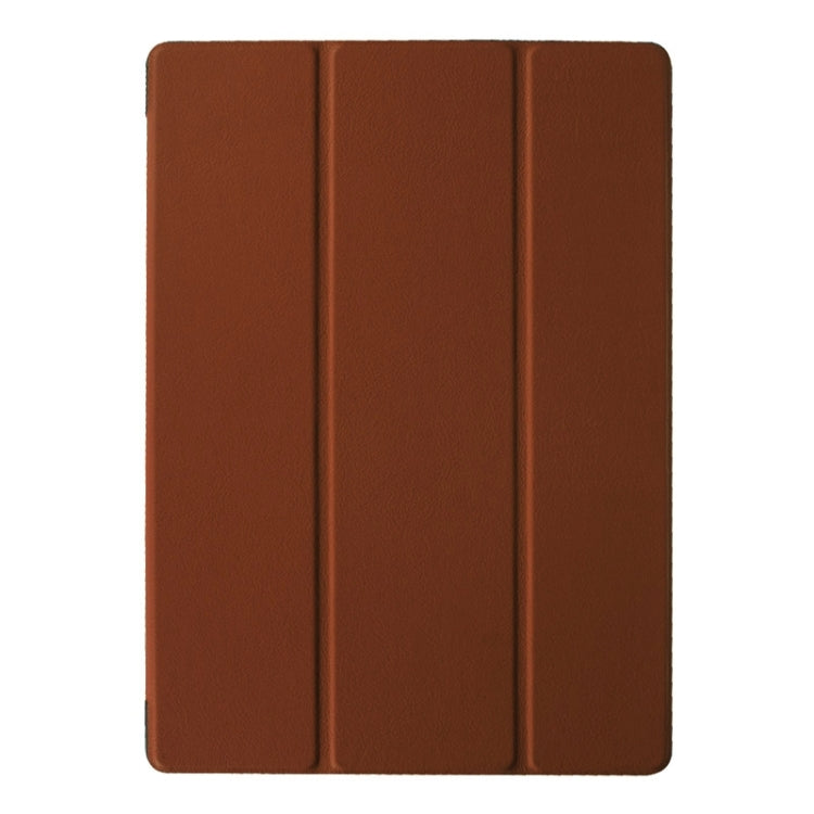 3-folding Karst Texture Horizontal Flip Leather Case with Holder for Microsoft Surface 3