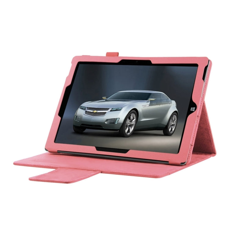 Karst Texture Horizontal Flip Leather Case with Holder for Microsoft Surface 3