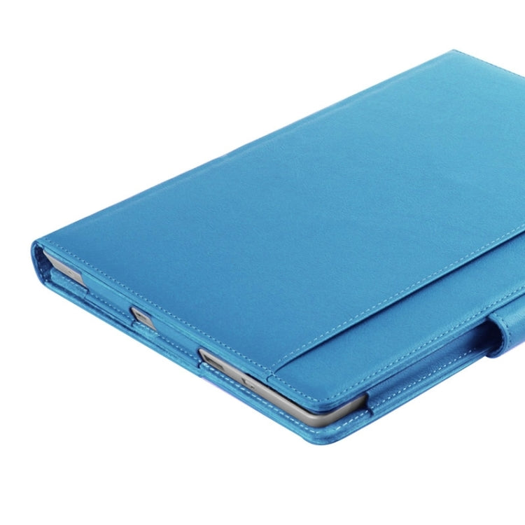 Karst Texture Horizontal Flip Leather Case with Holder for Microsoft Surface 3