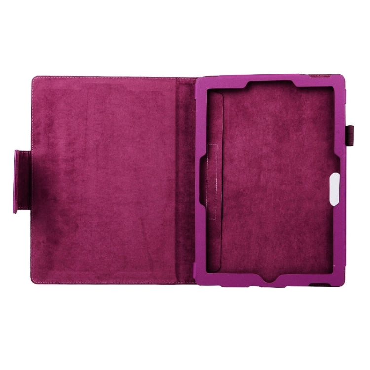 Karst Texture Horizontal Flip Leather Case with Holder for Microsoft Surface 3