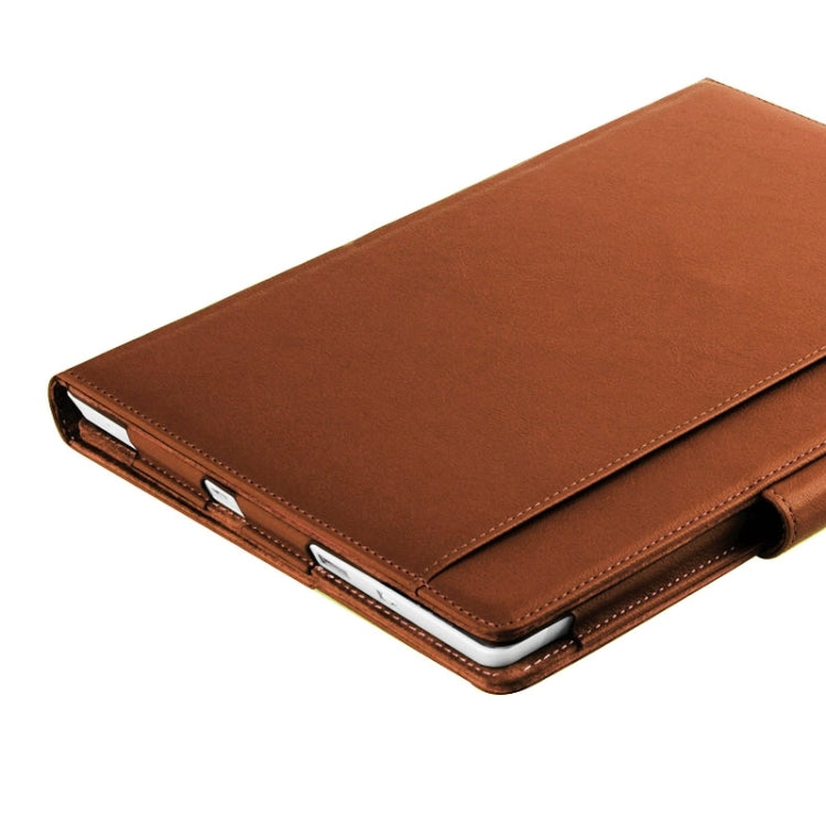 Karst Texture Horizontal Flip Leather Case with Holder for Microsoft Surface 3