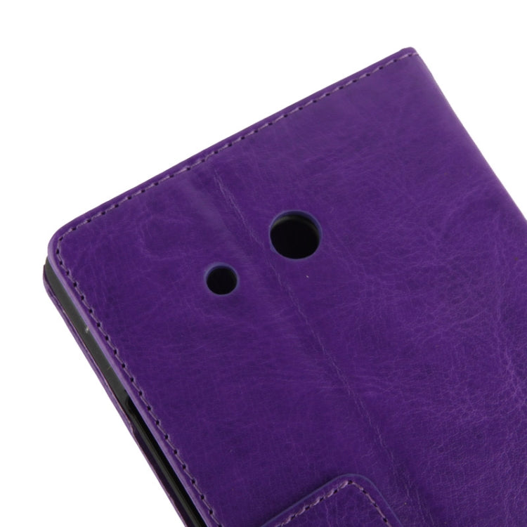 Fine Sheepskin Texture Flip Leather Case with Credit Card Slots & Holder for Huawei Ascend Mate