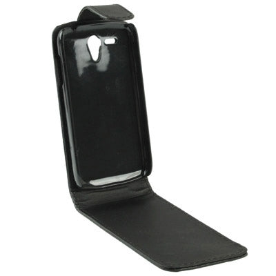 Vertical Flip Leather Case for Huawei U8818 (Ascend G300)