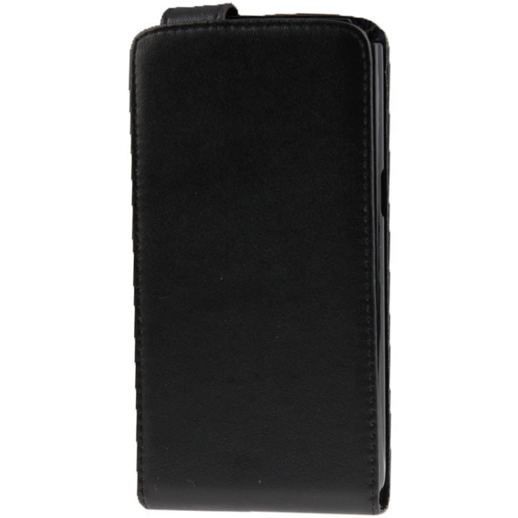 Vertical Flip Leather Case for LG G Pro Lite / D686 (Black)