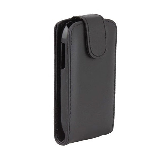 Vertical Flip Leather Case for Galaxy Young / S6310(Black)