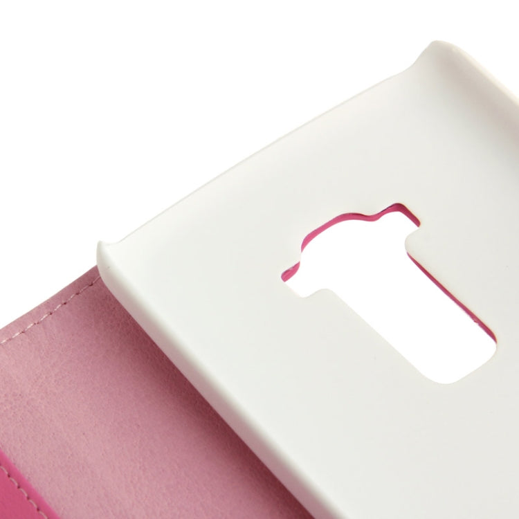 Litchi Texture Leather Case with Credit Card Slots & Holder for LG G Flex / F340L / F340S