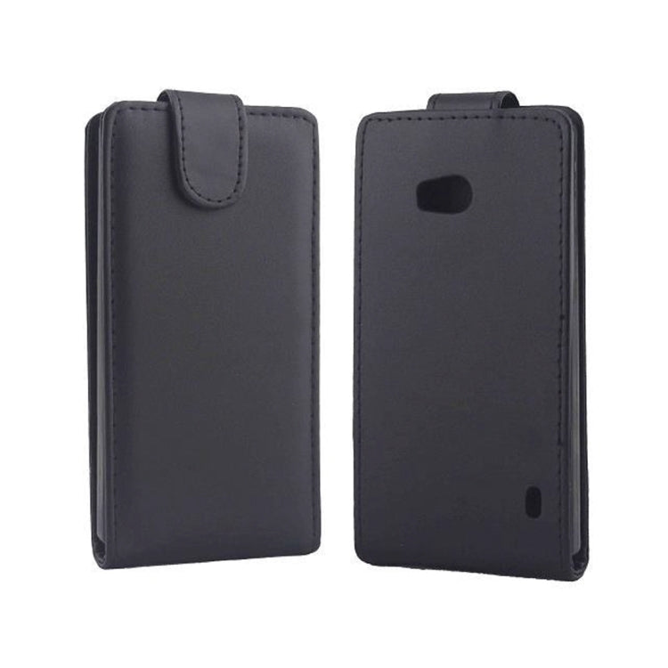 Vertical Flip Leather Case for Nokia Lumia 929 / Lumia 930(Black)