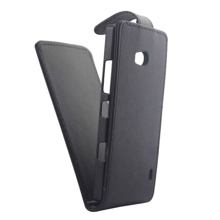 Vertical Flip Leather Case for Nokia Lumia 929 / Lumia 930(Black)