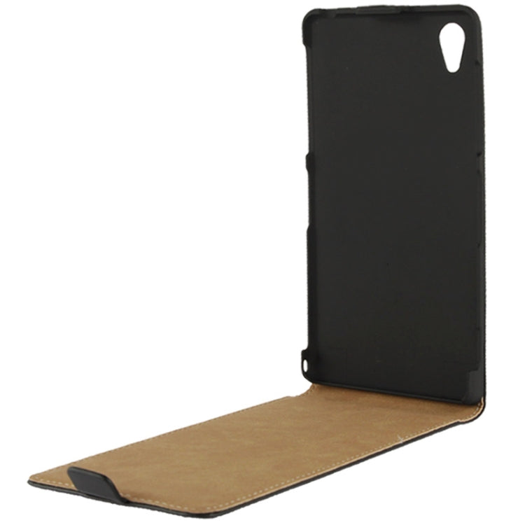 High Quality Vertical Flip Leather Case for Sony Xperia Z2 / L50w