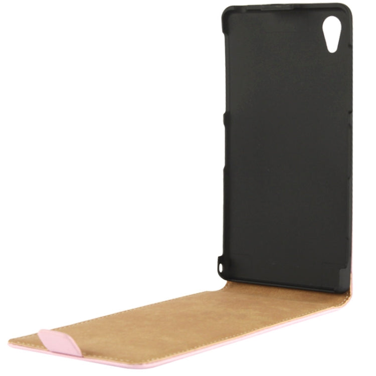 High Quality Vertical Flip Leather Case for Sony Xperia Z2 / L50w