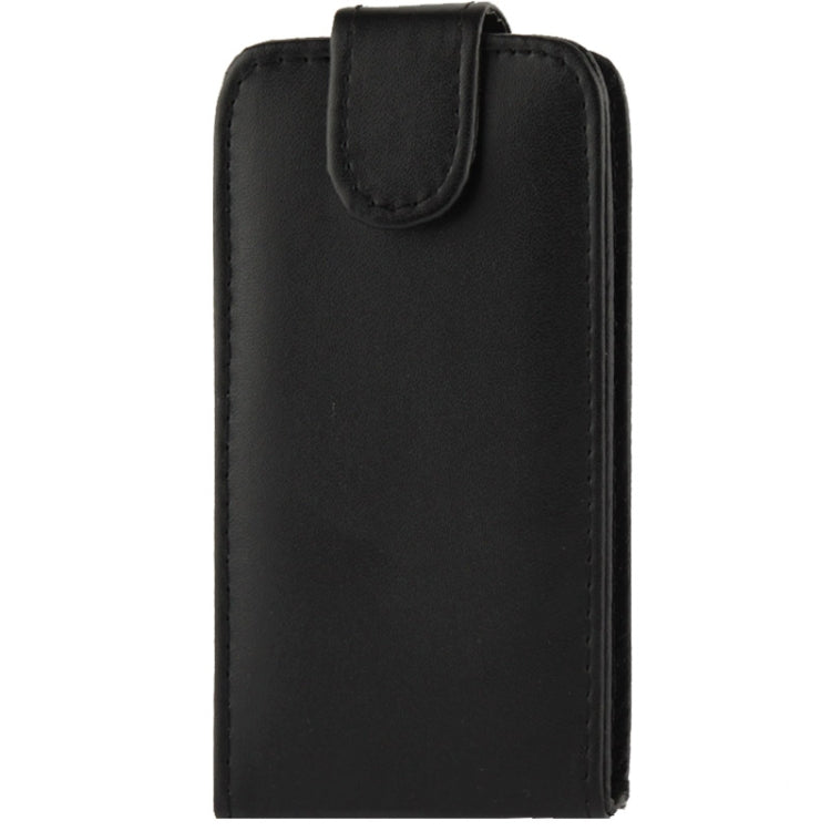 Vertical Flip Leather Case for Sony Xperia E1(Black)