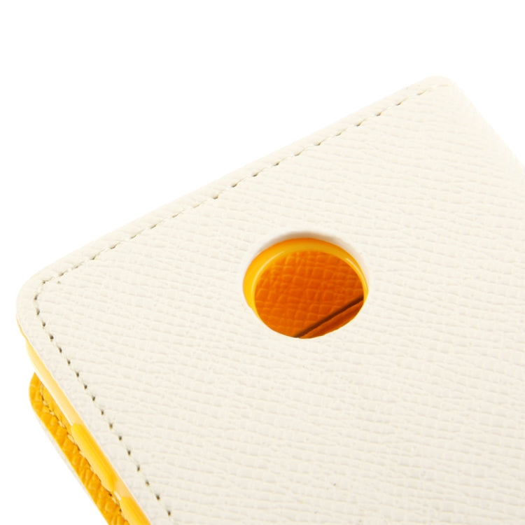 2-Color Series Cross Texture Leather Case with Credit Card Slots & Holder & Lanyard for Nokia X / X+