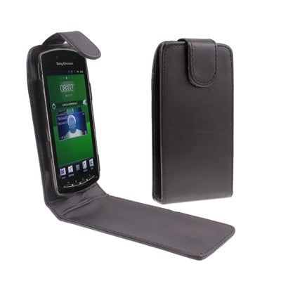 Leather Case for Sony Ericsson Xperia Play Z1i(Black)