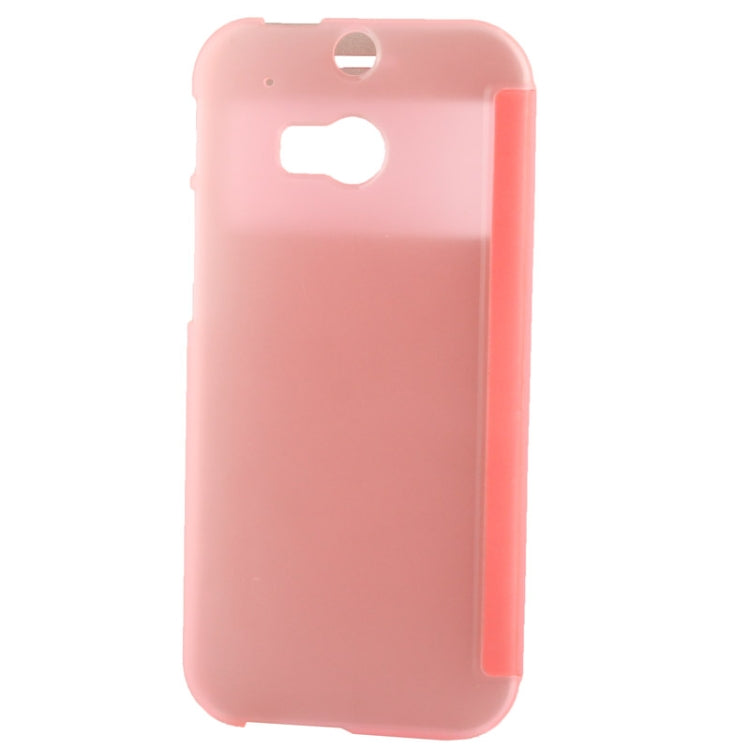 Horizontal Flip Leather Case with Call Display ID for HTC One  / M8