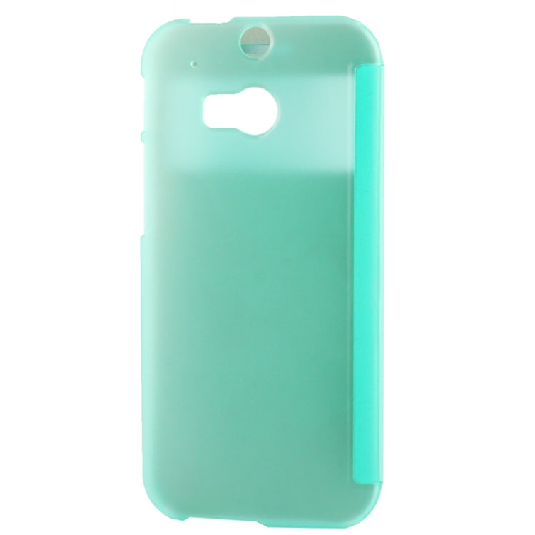 Horizontal Flip Leather Case with Call Display ID for HTC One  / M8