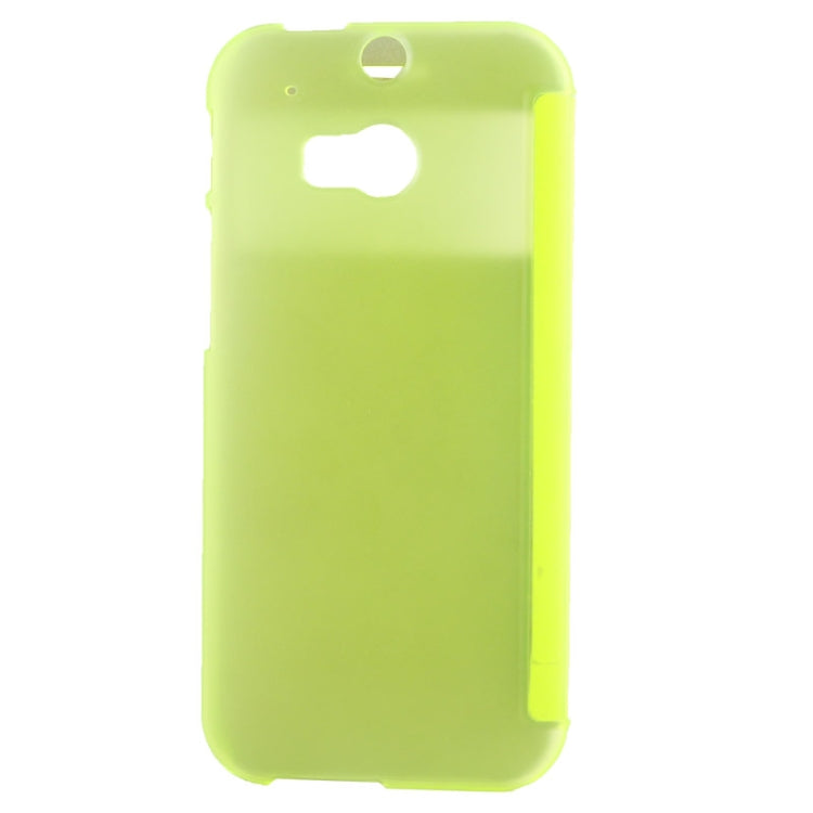 Horizontal Flip Leather Case with Call Display ID for HTC One  / M8