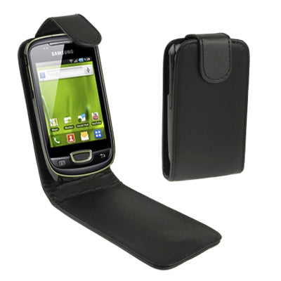 Leather Case for Samsung S5570 / Samsung Dart SGH-T499 (T-Mobile)(Black)