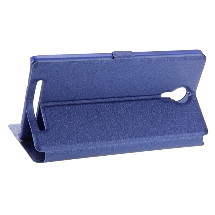 Cross Texture Horizontal Flip Leather Case with Caller ID Display & Holder for Lenovo K80