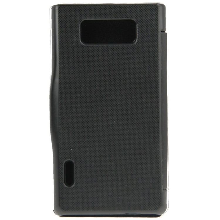 Brushed Texture Horizontal Flip Magnetic Buckle Leather Protective Case for LG Optimus L7