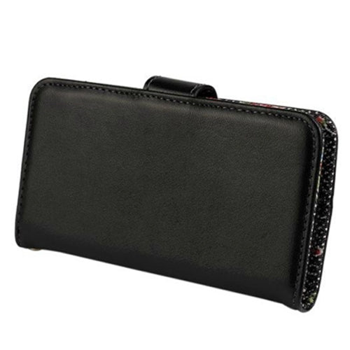 Horizontal Flip Leather Case with Credit Card Slots & Holder & Lanyard for Sony Xperia Z2 / L50w(Black)