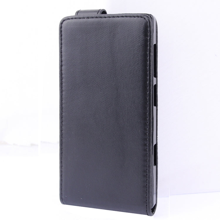 High Quality Vertical Flip Leather Case for Nokia Lumia 928 (Black)
