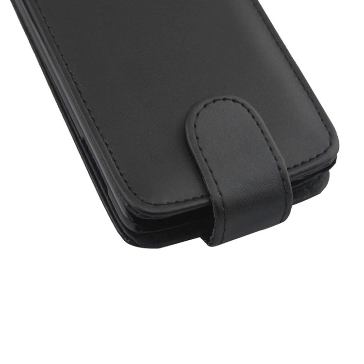 Simple Generosity Vertical Flip Leather Case for LG Optimus G2 / D801 / F320 / F340L / LS980(Black)