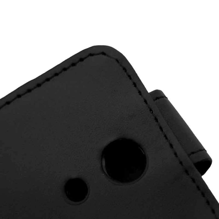 Vertical Flip Leather Case for Sony Xperia ZR / M36h(Black)
