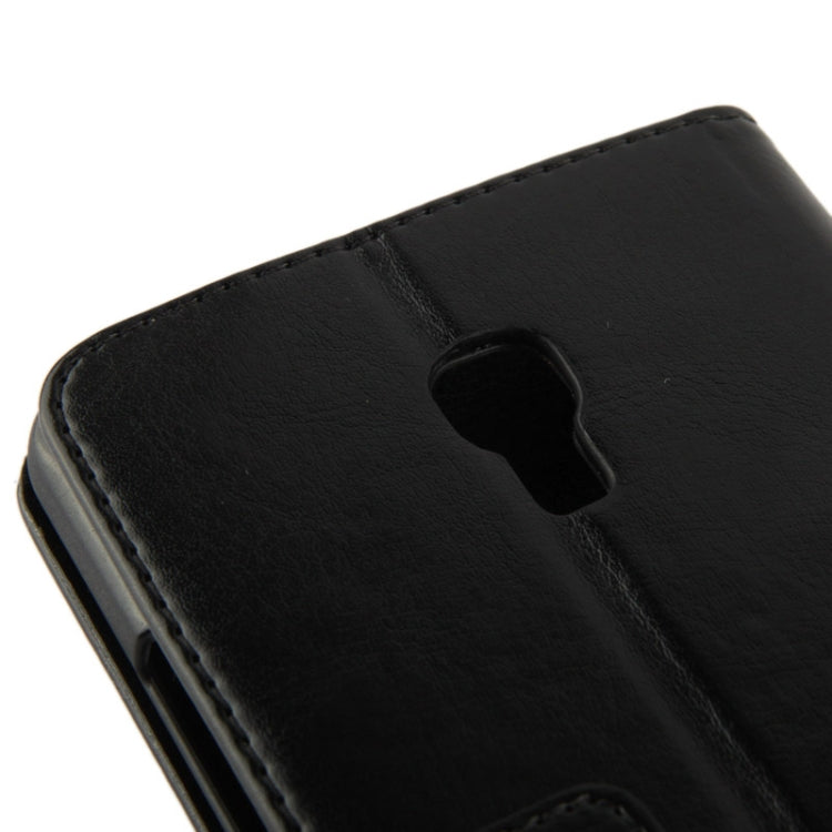 Fine Sheepskin Texture Flip Leather Case with Credit Card Slots & Holder for Huawei Ascend Mate 2