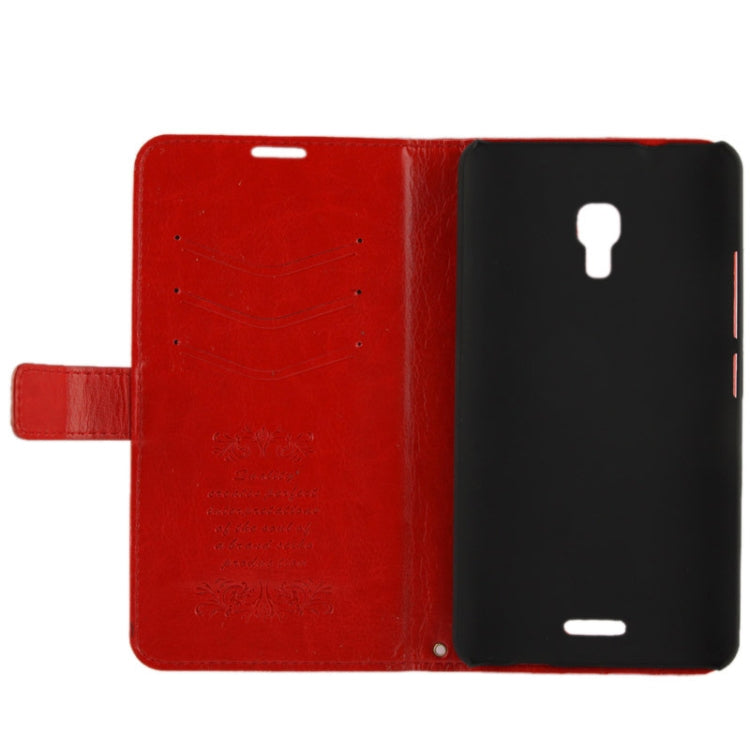 Fine Sheepskin Texture Flip Leather Case with Credit Card Slots & Holder for Huawei Ascend Mate 2