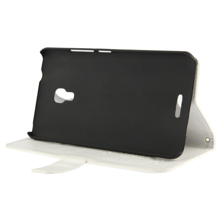 Fine Sheepskin Texture Flip Leather Case with Credit Card Slots & Holder for Huawei Ascend Mate 2