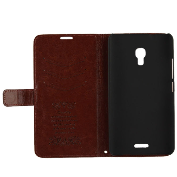 Fine Sheepskin Texture Flip Leather Case with Credit Card Slots & Holder for Huawei Ascend Mate 2