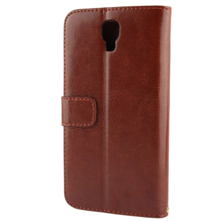 Fine Sheepskin Texture Flip Leather Case with Credit Card Slots & Holder for Galaxy Note 3 Neo / N7505