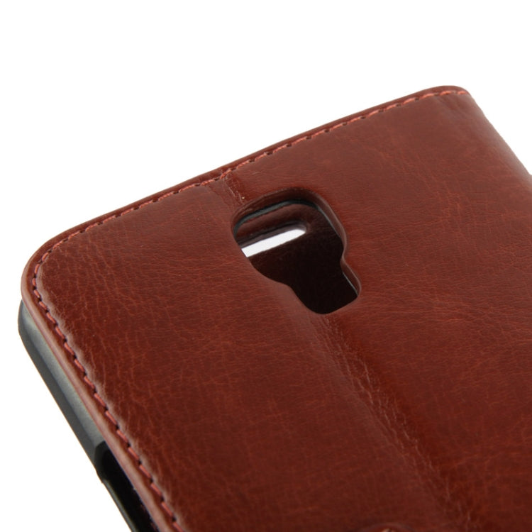 Fine Sheepskin Texture Flip Leather Case with Credit Card Slots & Holder for Galaxy Note 3 Neo / N7505