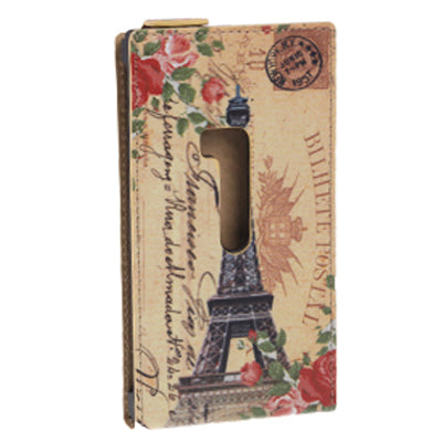 Retro Eiffel Tower Style Vertical Flip Leather Case for Nokia Lumia 920