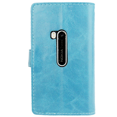 Imitation Sheepskin Texture Horizontal Flip Leather Case with Credit Card Slots & Holder for Nokia Lumia 920