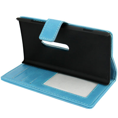 Imitation Sheepskin Texture Horizontal Flip Leather Case with Credit Card Slots & Holder for Nokia Lumia 920