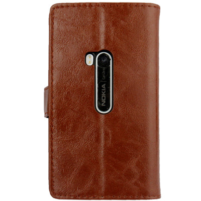Imitation Sheepskin Texture Horizontal Flip Leather Case with Credit Card Slots & Holder for Nokia Lumia 920
