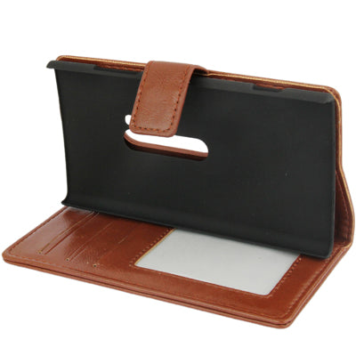 Imitation Sheepskin Texture Horizontal Flip Leather Case with Credit Card Slots & Holder for Nokia Lumia 920